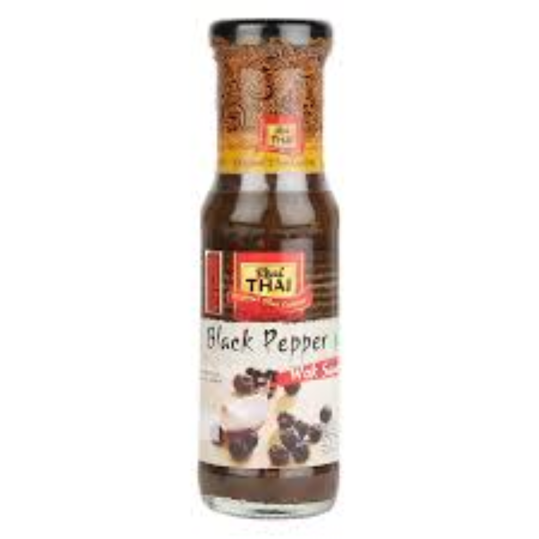 REAL THAI BLACK PEPPER WOK SAUCE 150ML